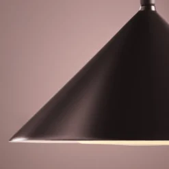 FRANDSEN LED-lattiavalo Grasp, punainen, korkeus 72 cm, metalli