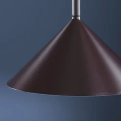 FRANDSEN LED-lattiavalo Grasp, punainen, korkeus 72 cm, metalli