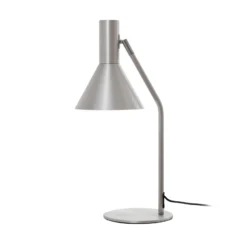 FRANDSEN pöytävalaisin Lyss, alumiinivärinen, metalli, 50 cm, E27