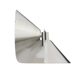 FRANDSEN seinävalaisin Peel, teräksenvärinen, leveys 26,5 cm