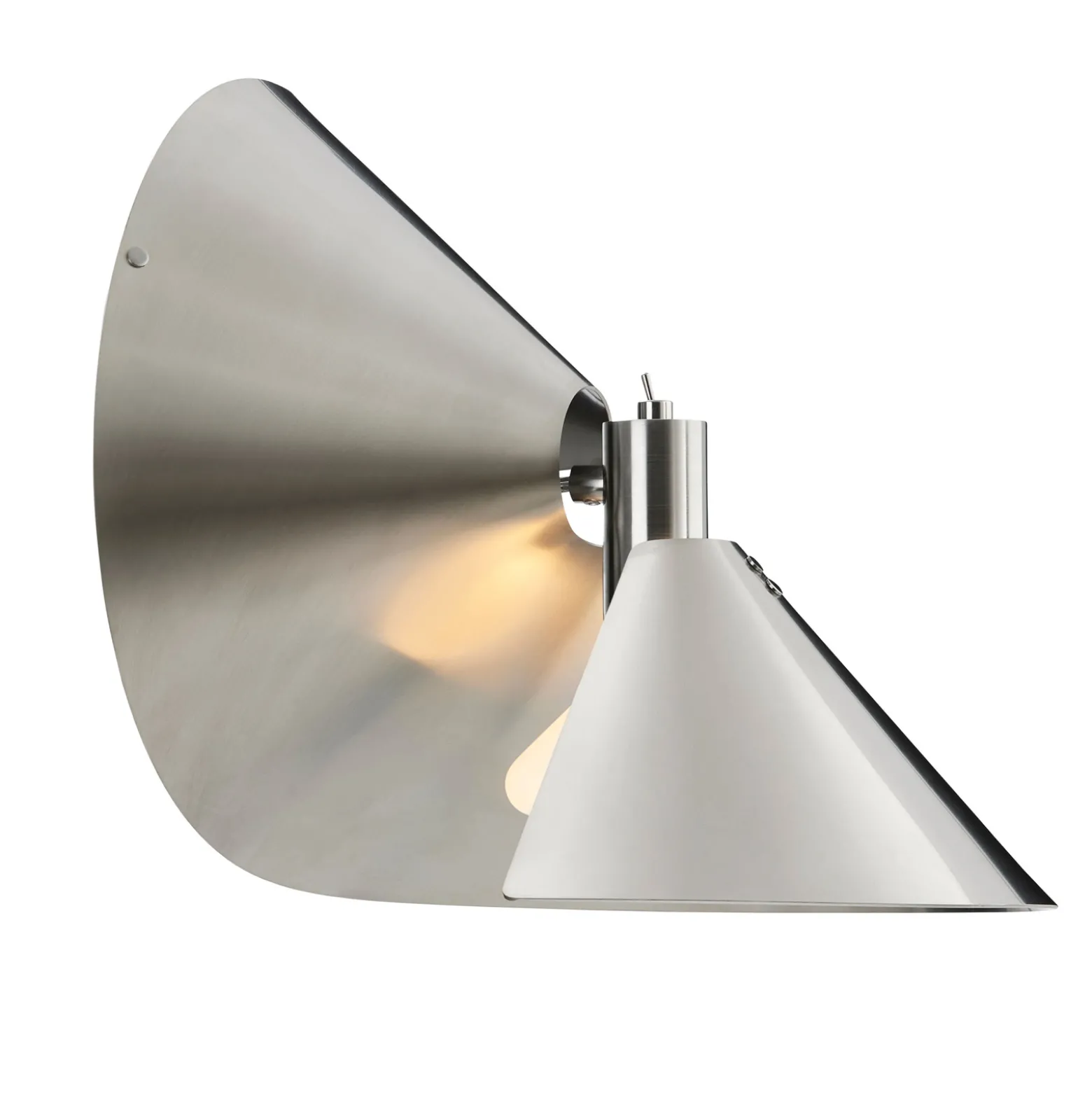 FRANDSEN seinävalaisin Peel, teräksenvärinen, leveys 26,5 cm