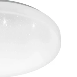 Frania-S-LED-kattovalo, kristallitehostein Ø 33 cm