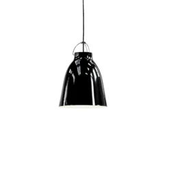 FRITZ HANSEN Caravaggio P2 kiiltävä musta/musta