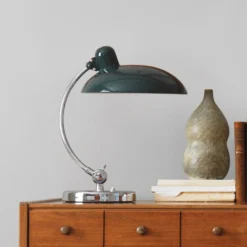 FRITZ HANSEN Kaiser Idell6631-T Luxus kiiltovihreä