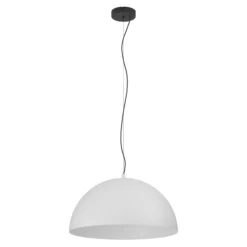 Gaetano 1 riippuvalaisin, Ø 53 cm, harmaa/valkoinen, teräs
