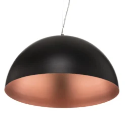 Gaetano 1 riippuvalaisin, Ø 53 cm, musta/kupari, teräs