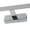 Gallery LED-seinävalaisin, krominvärinen, metalli leveys 62 cm IP44