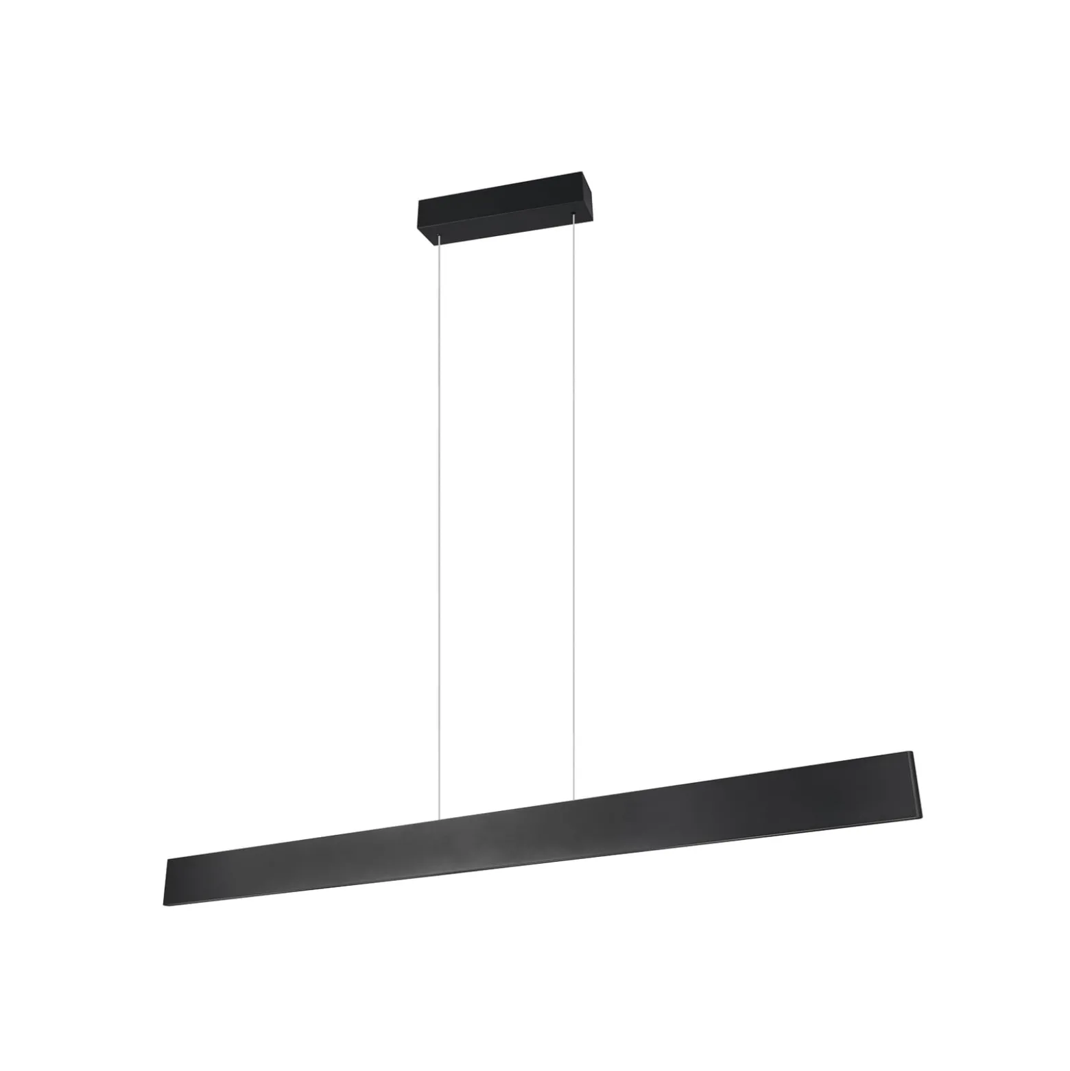 Galway LED-riippuvalaisin, mattamusta, ylös/alas, CCT, metallia