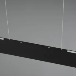 Galway LED-riippuvalaisin, mattamusta, ylös/alas, CCT, metallia
