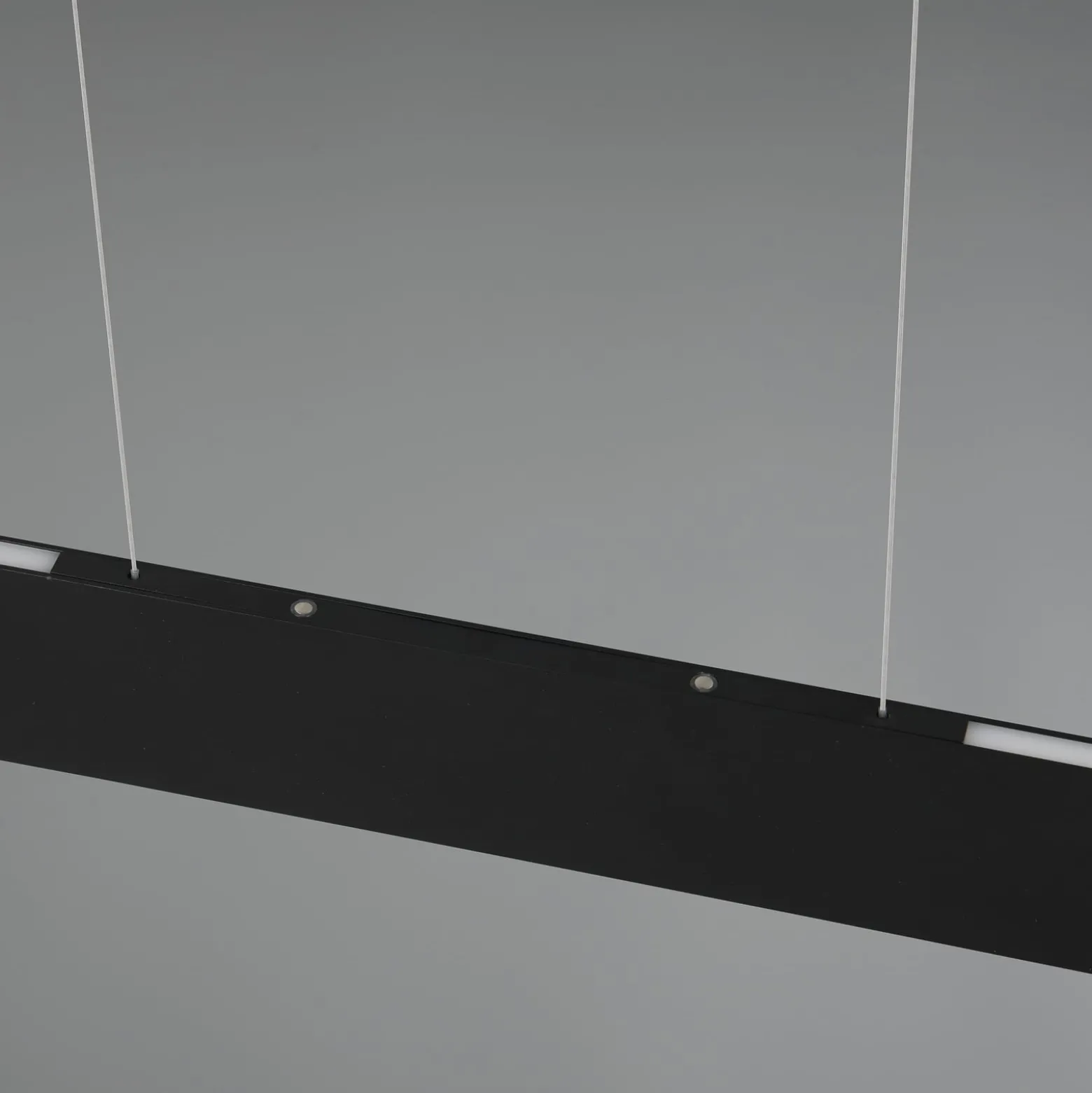 Galway LED-riippuvalaisin, mattamusta, ylös/alas, CCT, metallia