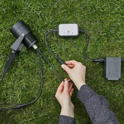 Garden 24 LED-kohdevalaisin, musta, 3 wattia