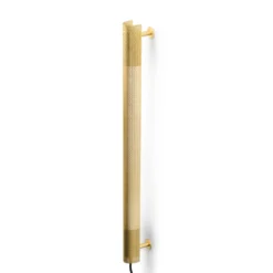 GEJST seinälamppu Radent pistoke, messinki, korkeus 70 cm, G13 LED