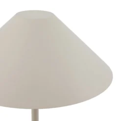 Globen Lighting Cannes -akkulattiavalaisin, beige, IP54