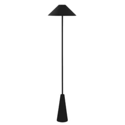 Globen Lighting Cannes -akkulattiavalaisin, musta, IP54