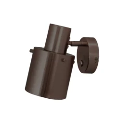 Globen Lighting Clark -seinälamppu, pronssi, leveys 10 cm, metalli