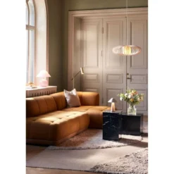 Globen Lighting Hubble READ -maavalaisin, musta, 140 cm