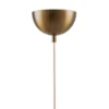 Globen Lighting IRIS-riippuvalaisin, kermanvärinen, Ø 25 cm