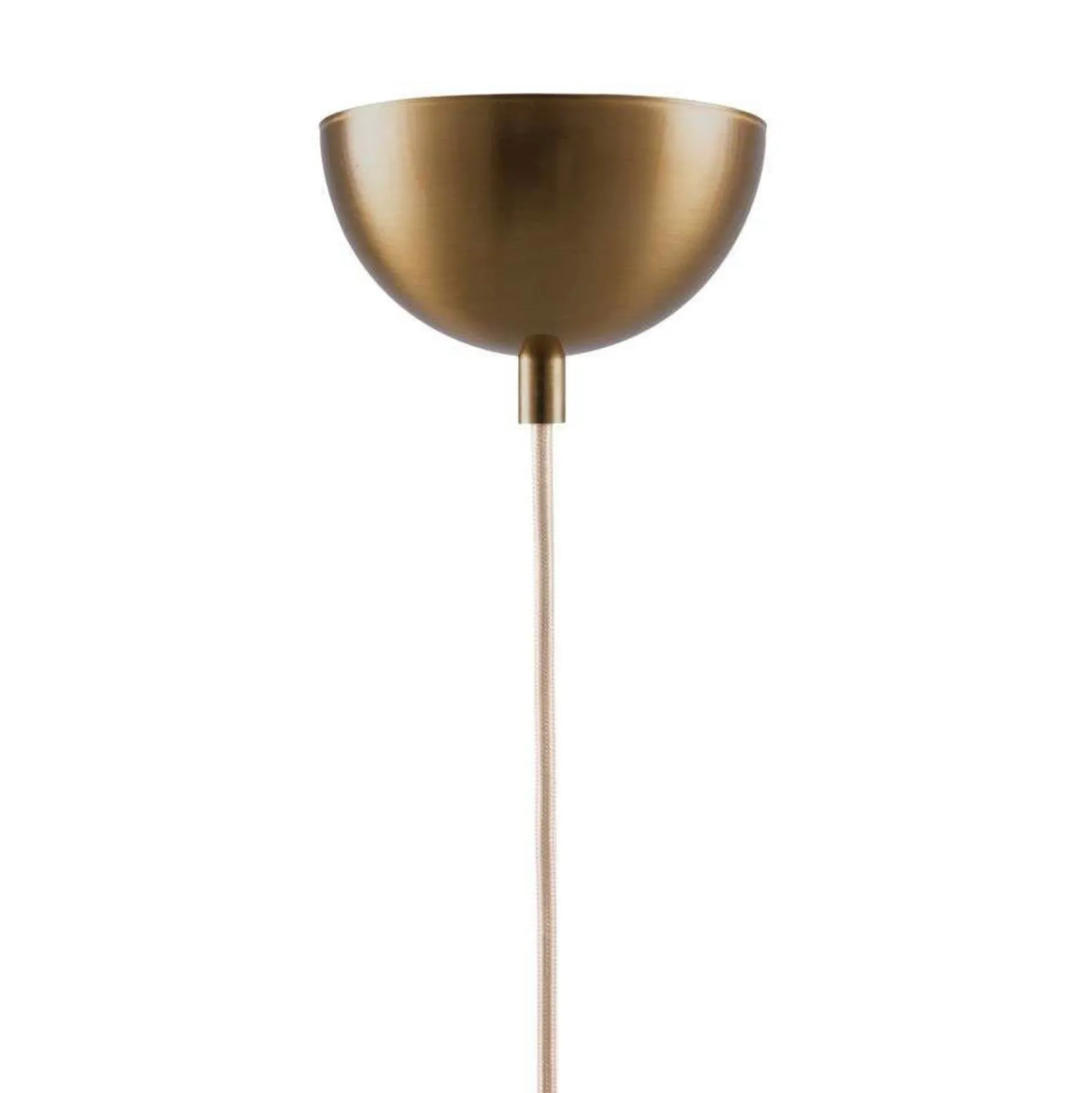 Globen Lighting IRIS-riippuvalaisin, kermanvärinen, Ø 25 cm