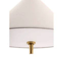 Globen Lighting IRIS-riippuvalaisin, kermanvärinen, Ø 25 cm