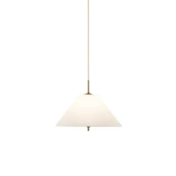 Globen Lighting IRIS-riippuvalaisin, kermanvärinen, Ø 25 cm