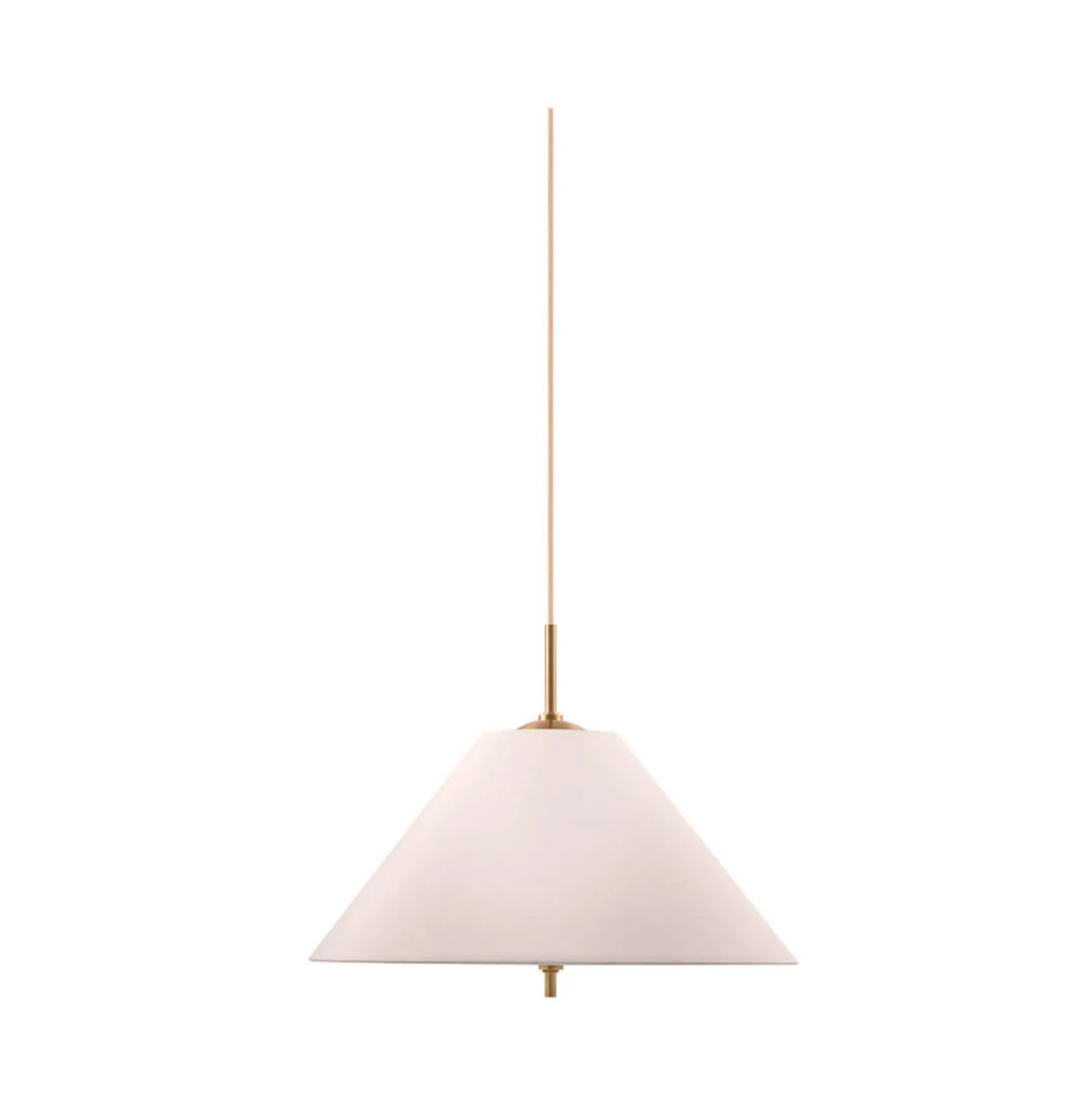 Globen Lighting IRIS-riippuvalaisin, kermanvärinen, Ø 25 cm