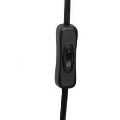 Globen Lighting Ligna -pöytälamppu, korkeus 39 cm, valkoinen/pronssi/tammi