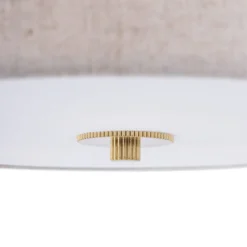 Globen Lighting Noah -kattovalaisin, halkaisija 65 cm, beige