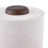 Globen Lighting pöytävalaisin Bosco, beige/ruskea, korkeus 39 cm