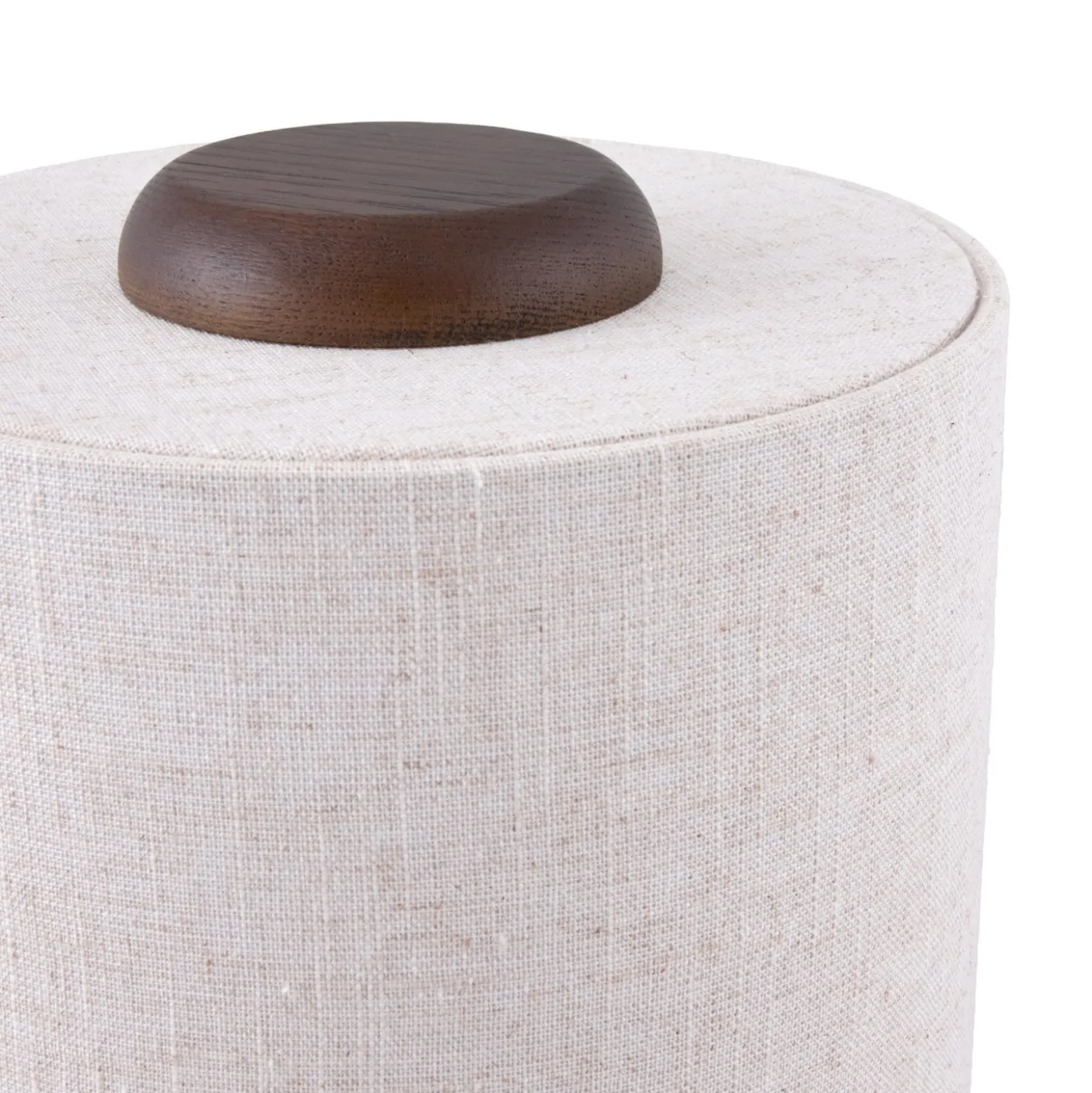 Globen Lighting pöytävalaisin Bosco, beige/ruskea, korkeus 39 cm