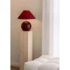 Globen Lighting pöytävalaisin IRIS, tummanpunainen, korkeus 39 cm