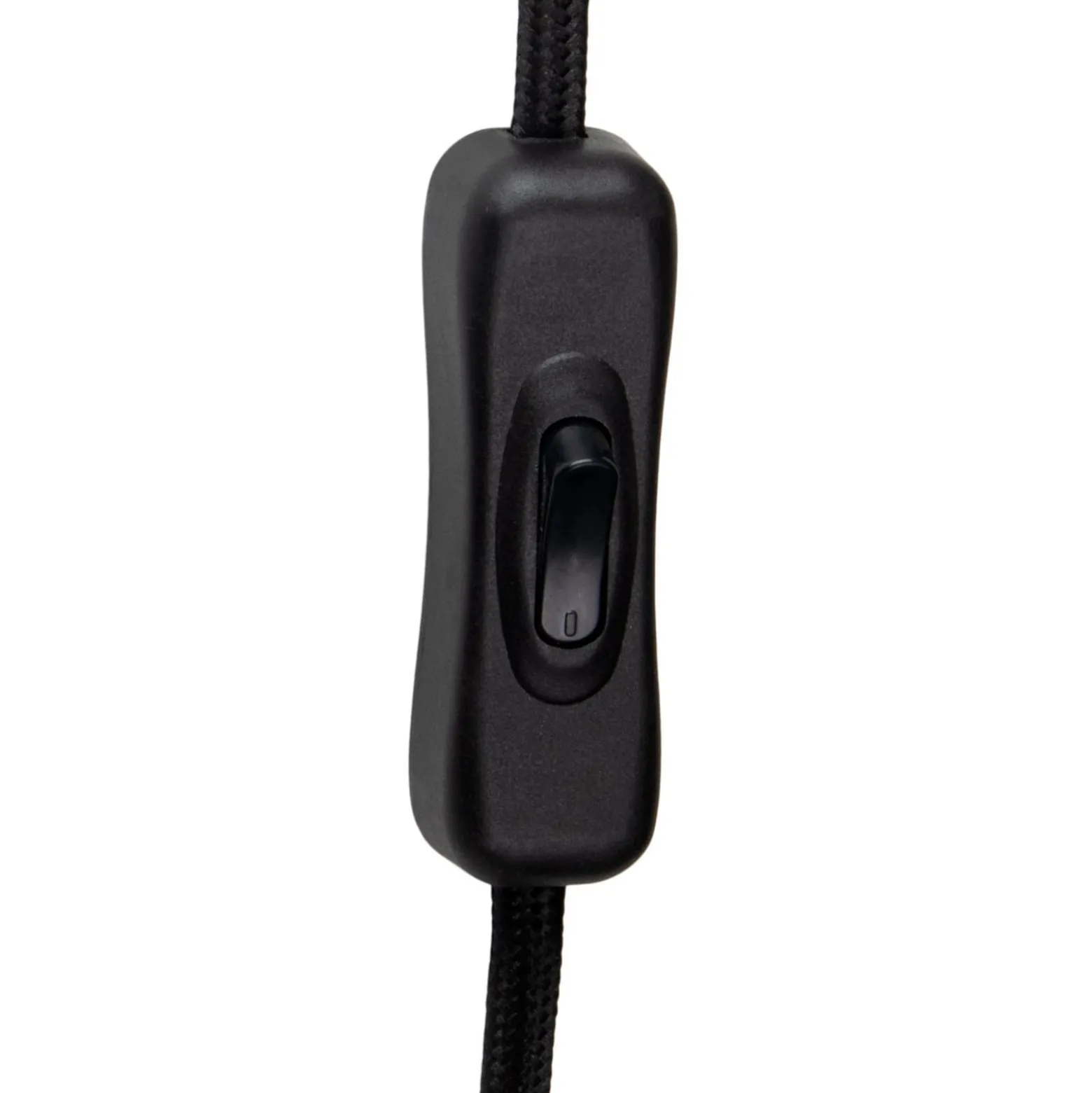 Globen Lighting pöytävalaisin Lou, musta/valkoinen, korkeus 55 cm