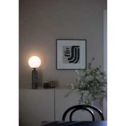 Globen Lighting pöytävalaisin Torrano, harmaa, korkeus 53 cm