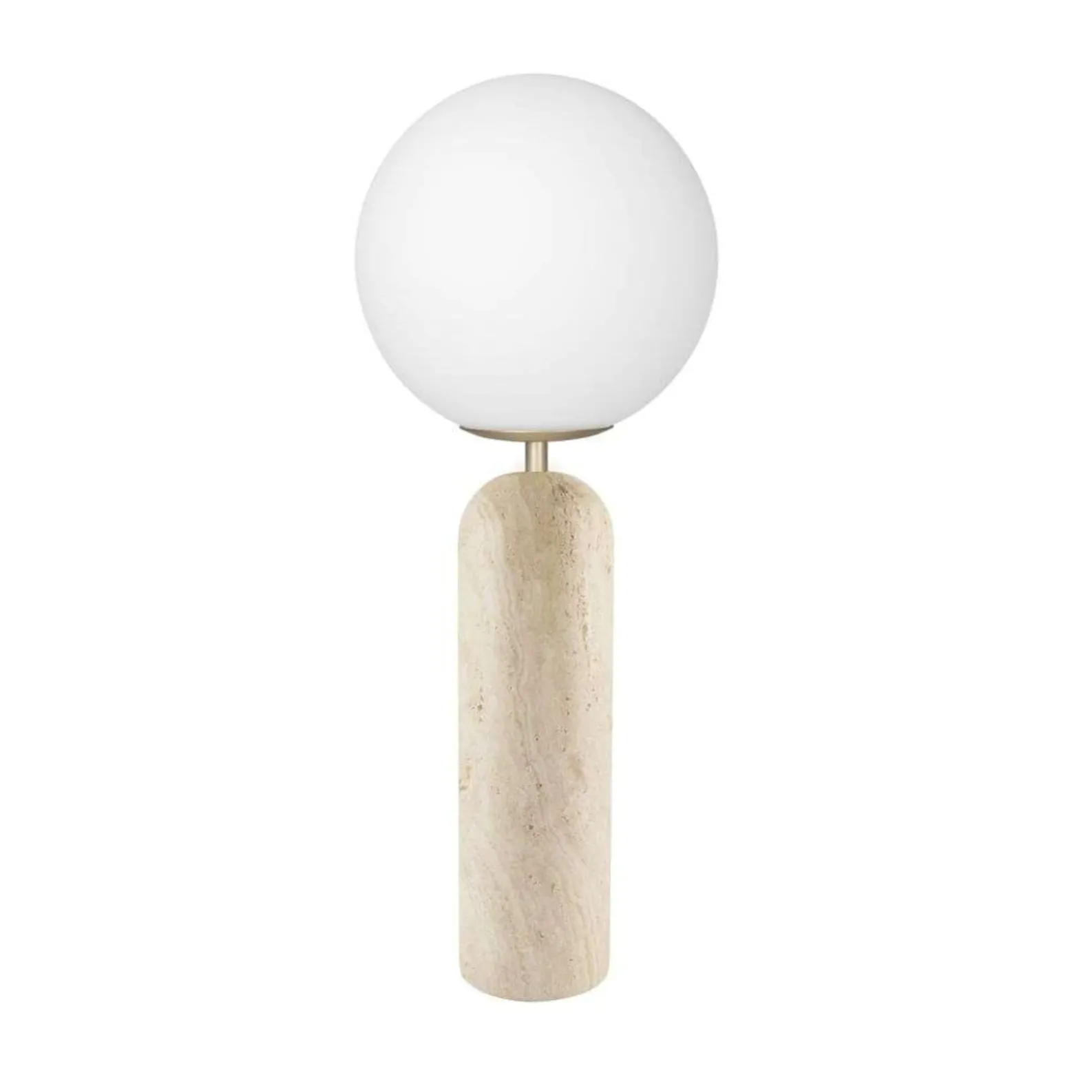 Globen Lighting pöytävalaisin Torrano korkeus 53 cm travertiini