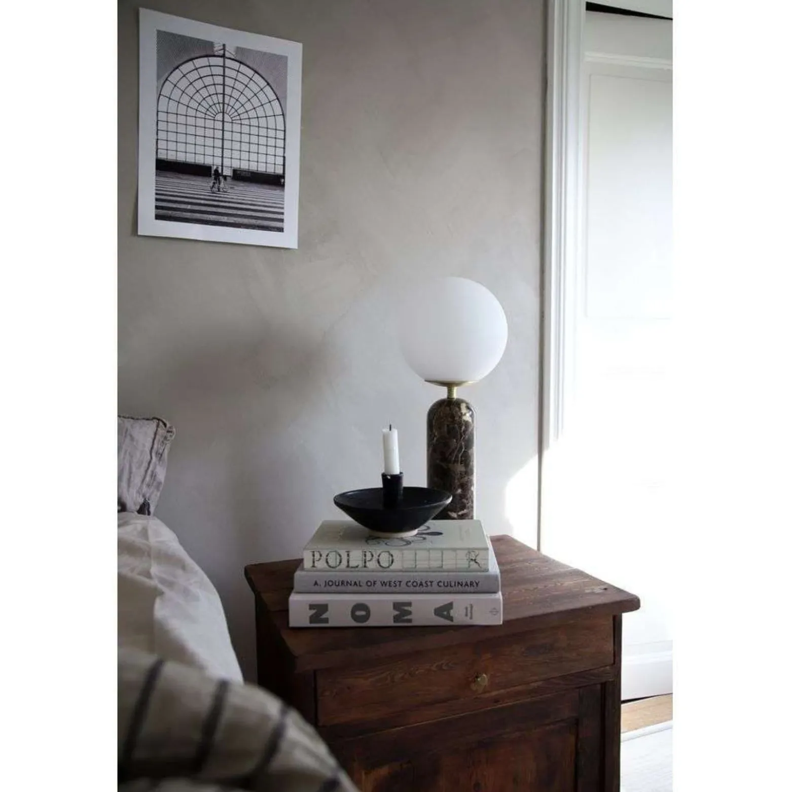 Globen Lighting pöytävalaisin Torrano, vihreä, korkeus 53 cm