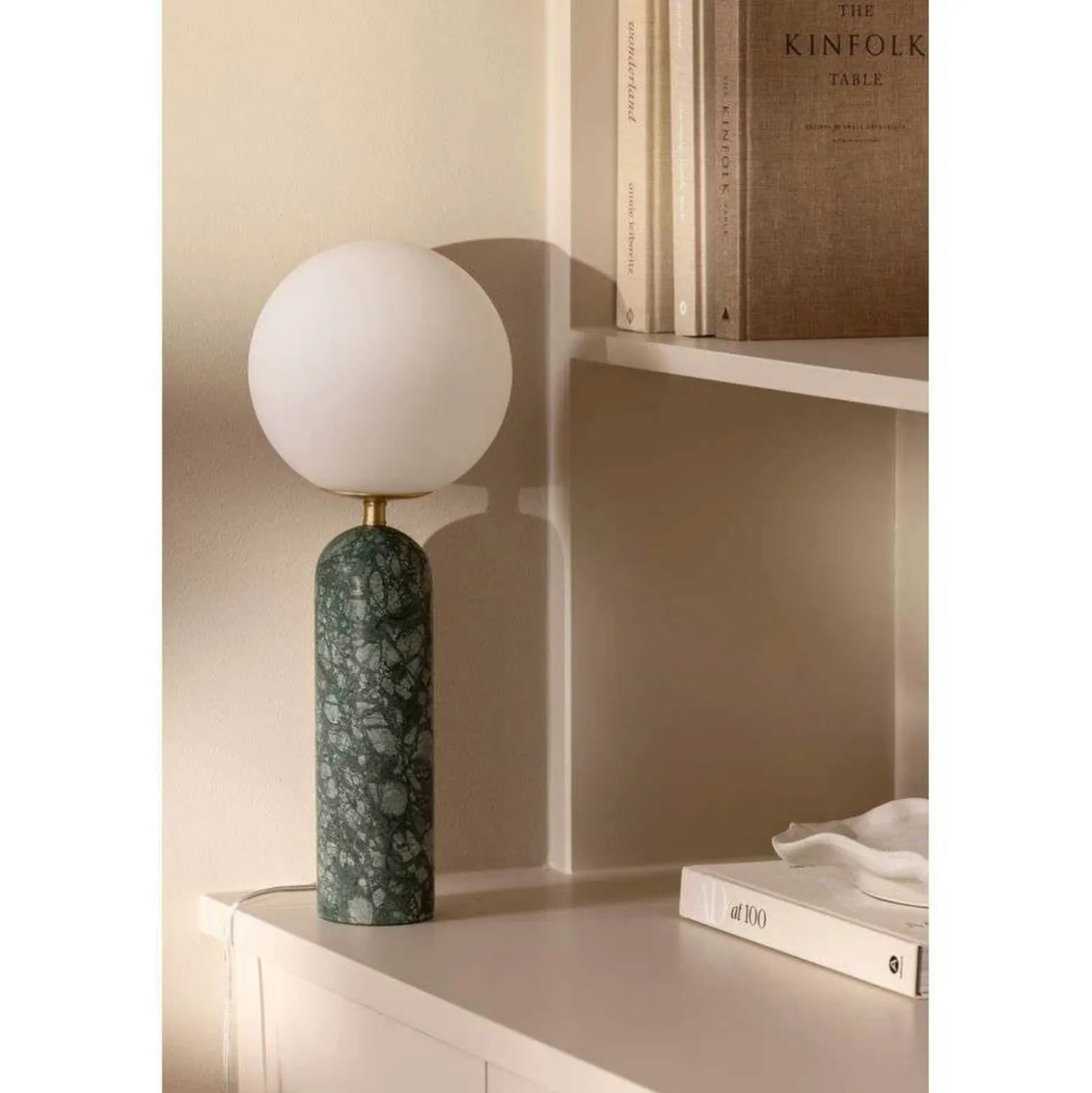 Globen Lighting pöytävalaisin Torrano, vihreä, korkeus 53 cm