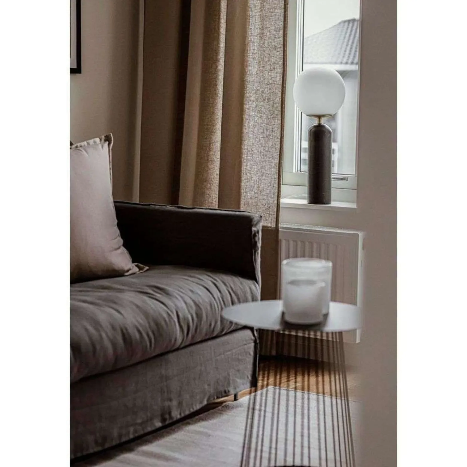Globen Lighting pöytävalaisin Torrano, vihreä, korkeus 53 cm