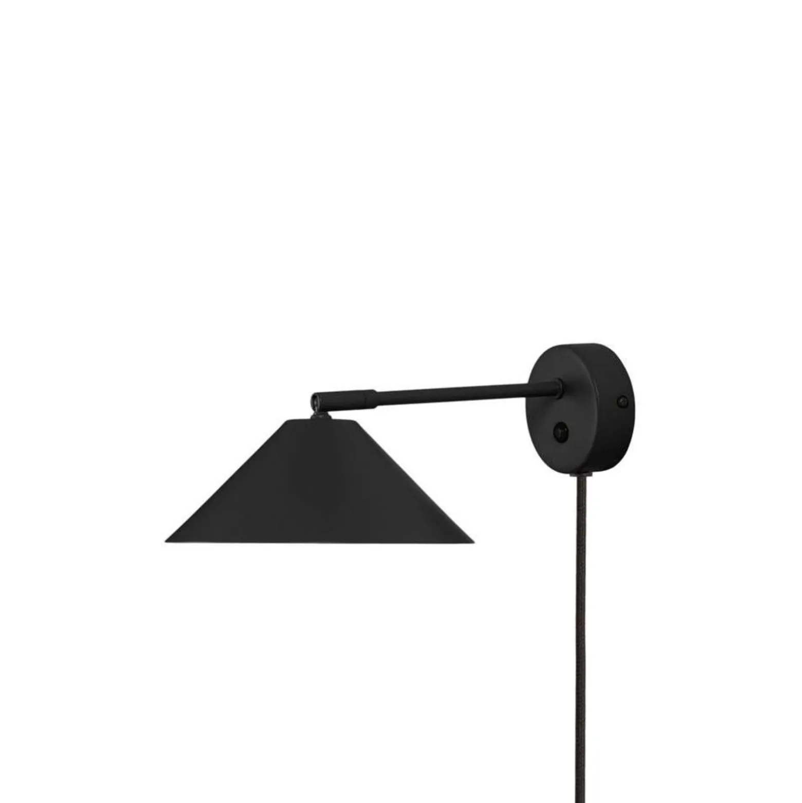 Globen Lighting seinävalaisin Cannes, musta, Ø 20 cm