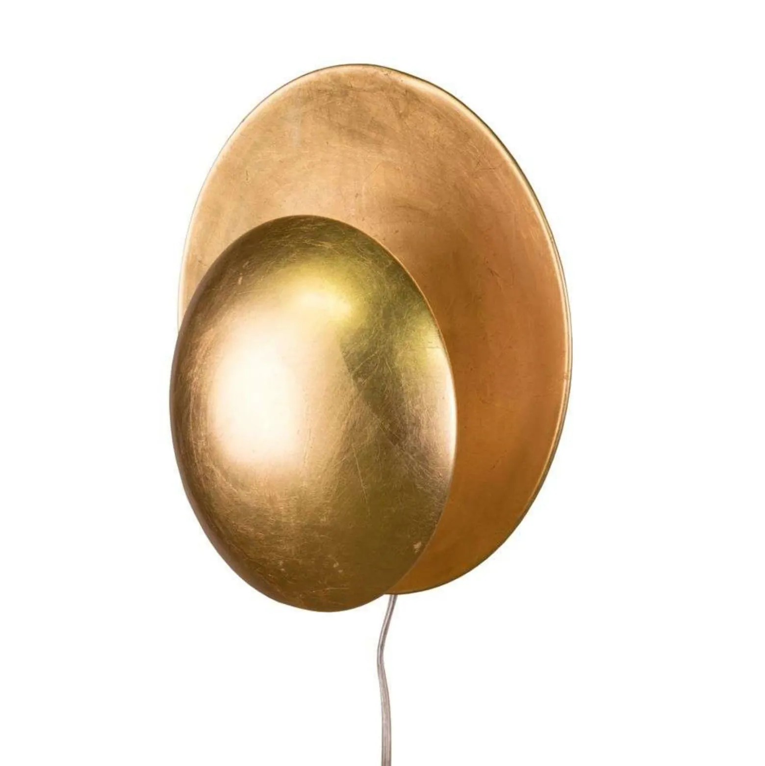Globen Lighting seinävalaisin ORBIT, messinki, 30 cm