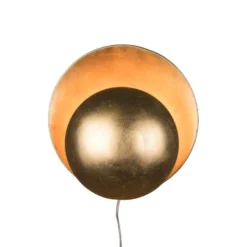Globen Lighting seinävalaisin ORBIT, messinki, 30 cm