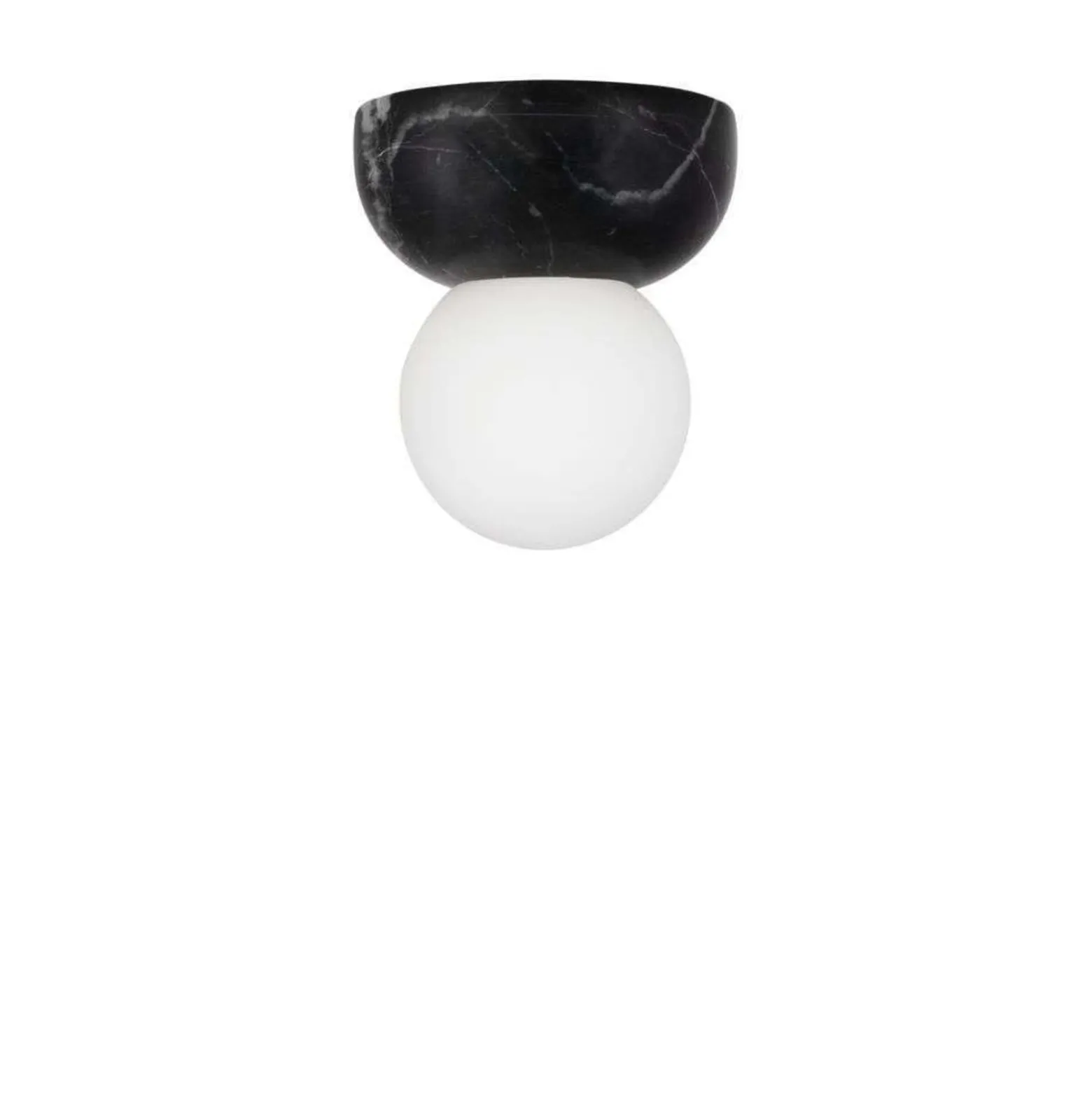 Globen Lighting Torrano -seinävalaisin, musta, Ø 13 cm, IP44