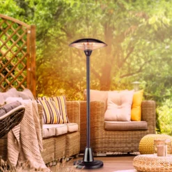 Glow-pystylämmitin, IP34, 1 500 W / 3 000 W