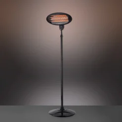 Glow-pystylämmitin, IP34, 650W/1350W/1500W