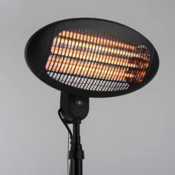 Glow-pystylämmitin, IP34, 650W/1350W/1500W