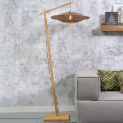 GOOD & MOJO Bali -lattiavalo, natur Ø 60 cm