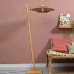 GOOD & MOJO Bali -lattiavalo, natur Ø 60 cm