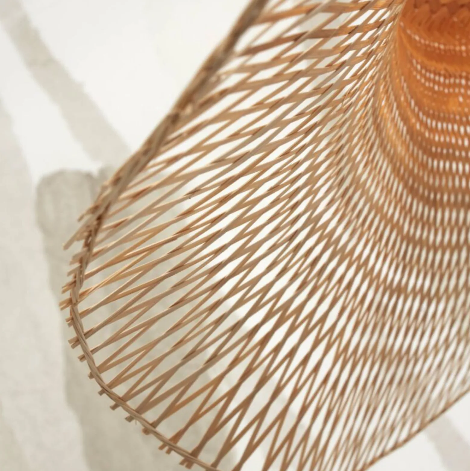 GOOD & MOJO Ibiza kattovalaisin Ø 65cm luonnollinen
