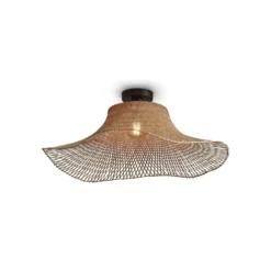 GOOD & MOJO Ibiza kattovalaisin Ø 65cm luonnollinen