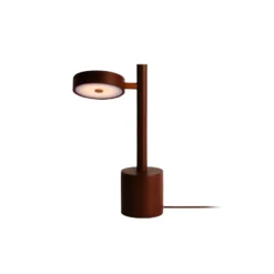 GOOD & MOJO LED-pöytälamppu Okinawa, ruskea, 35 cm, puu