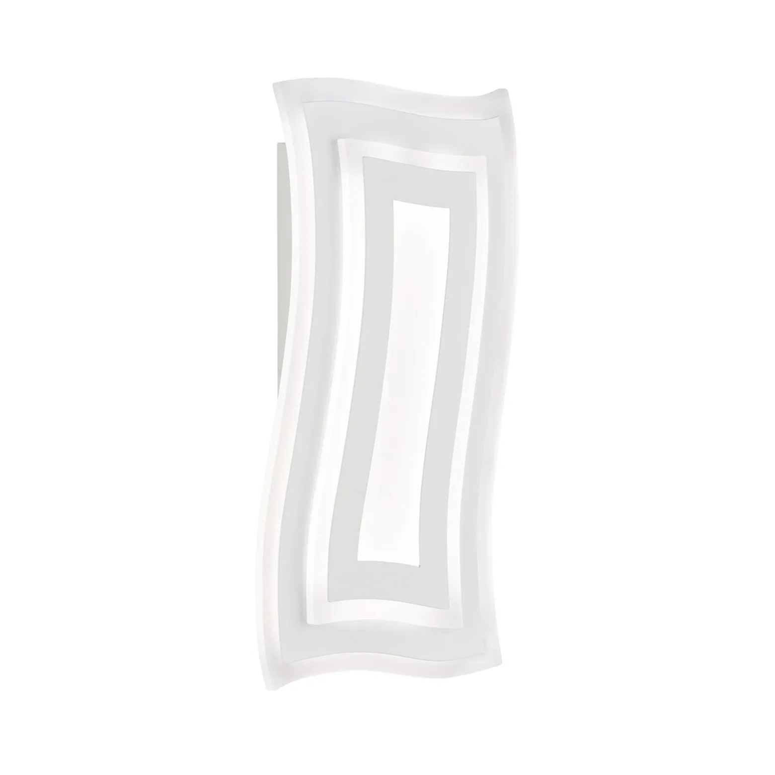 Gorden LED-seinävalaisin, valkoinen, korkeus 43 cm, metalli, CCT