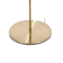 Gubi Multi-Lite lattiavalaisin, korkeus 148 cm, messinki/musta